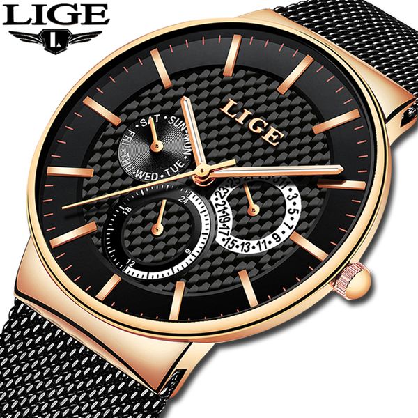 lige new women fashion watch creative lady casual watches stainless steel mesh band stylish desgin luxury quartz watch for women, Slivery;brown
lige new women fashion watch creative lady casual watches stainless steel mesh band stylish desgin luxury quartz watch for women, Slivery;brown