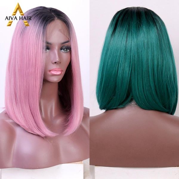 aiva short omber green wig glueless synthetic lace front wig long lasting beauty omber green short bob wigs for black women
aiva short omber green wig glueless synthetic lace front wig long lasting beauty omber green short bob wigs for black women