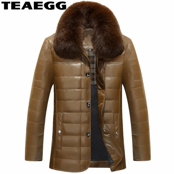teaegg winter coats and jackets men clothing down parka men faux fur leather blouson homme chaqueta mujer invierno 3xl al1552, Black
teaegg winter coats and jackets men clothing down parka men faux fur leather blouson homme chaqueta mujer invierno 3xl al1552, Black