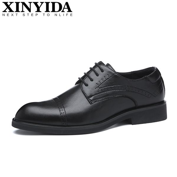 2019 xinyida pointed toe men leather shoes lace up breathable causal business men shoes fashion flat size 38-44, Black
2019 xinyida pointed toe men leather shoes lace up breathable causal business men shoes fashion flat size 38-44, Black