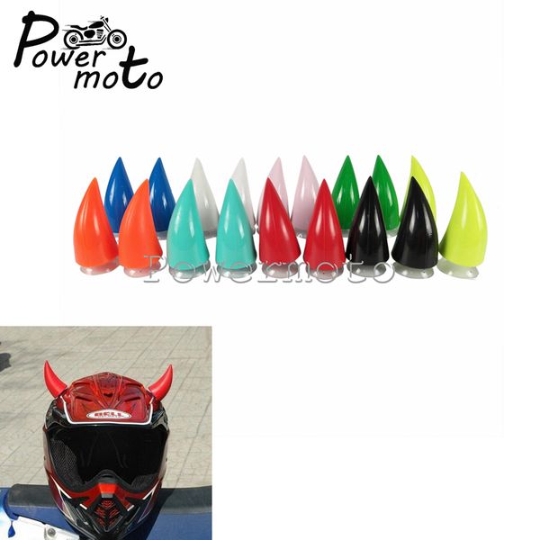1 pair motorcycle universal colorful devil's horn helmet punk capacete cascos decoration accessories suction cup horn
1 pair motorcycle universal colorful devil's horn helmet punk capacete cascos decoration accessories suction cup horn