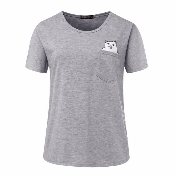 t shirt women summer european solid style t shirt cat tee casual short sleeve women plus size clothing zsiibo, White
t shirt women summer european solid style t shirt cat tee casual short sleeve women plus size clothing zsiibo, White