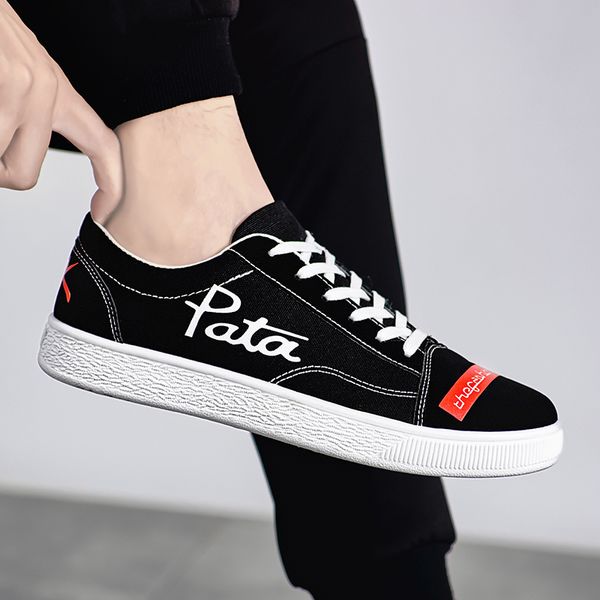 couple pata canva shoes flat shoes classic white black autumn walking luxury mens womens casual shoes
couple pata canva shoes flat shoes classic white black autumn walking luxury mens womens casual shoes