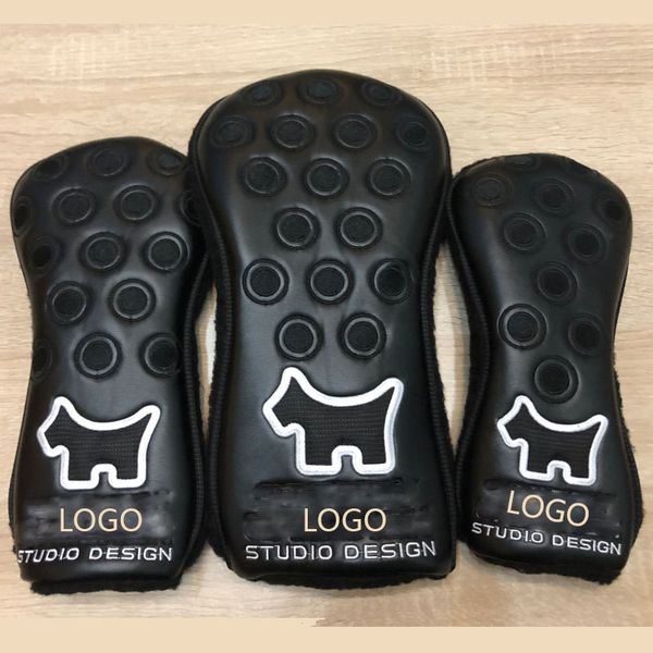 new design sc driver wood hybrid covers 3pcs/set black/white pu golf club head covers with ing
new design sc driver wood hybrid covers 3pcs/set black/white pu golf club head covers with ing