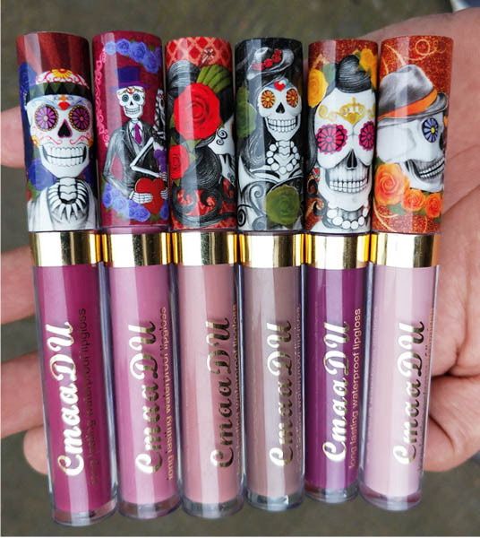 cmaadu lip gloss skull design matte liquid lipglosses 6 colors waterproof metal pearlescent long-lasting lips gloss wholesale makeup lipper
cmaadu lip gloss skull design matte liquid lipglosses 6 colors waterproof metal pearlescent long-lasting lips gloss wholesale makeup lipper