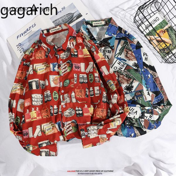 gagarich vintage shirts women japan style harajuku printed blouse spring loose lapel button long sleeve chic street, White
gagarich vintage shirts women japan style harajuku printed blouse spring loose lapel button long sleeve chic street, White
