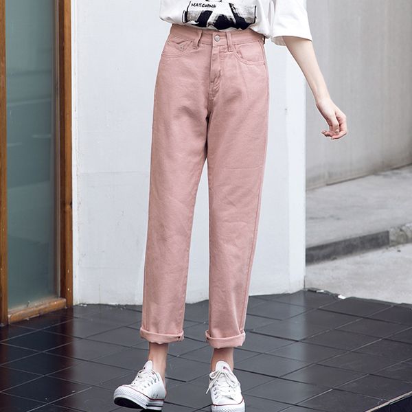 black pink boyfriend jeans for women 2020 casual loose vintage wide leg pants women plus size chic jeans woman summer, Blue
black pink boyfriend jeans for women 2020 casual loose vintage wide leg pants women plus size chic jeans woman summer, Blue