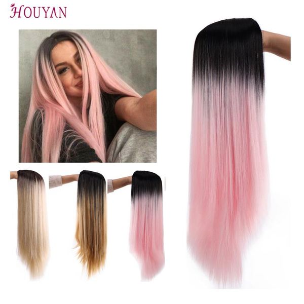 houyan cosplay daily black to pink blue red grey high temperature fiber average size straight long synthetic wigs
houyan cosplay daily black to pink blue red grey high temperature fiber average size straight long synthetic wigs