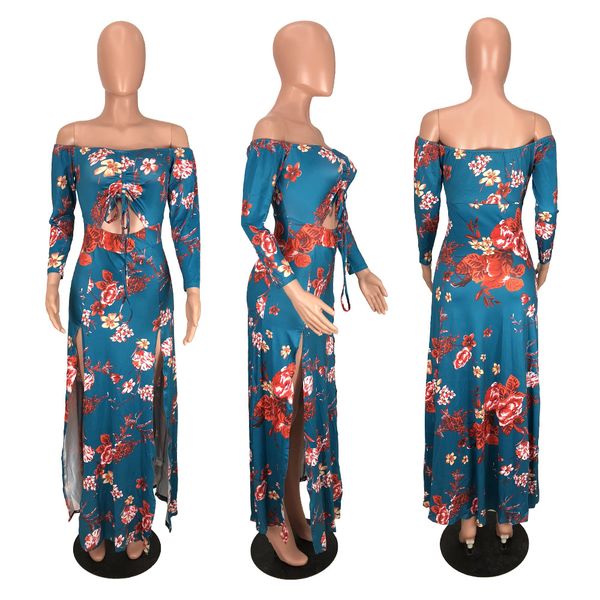 women summer designer dresses brand flora printed split hollow out dresses ladies summer holiday styel floor length dresses-dn, Black;gray
women summer designer dresses brand flora printed split hollow out dresses ladies summer holiday styel floor length dresses-dn, Black;gray