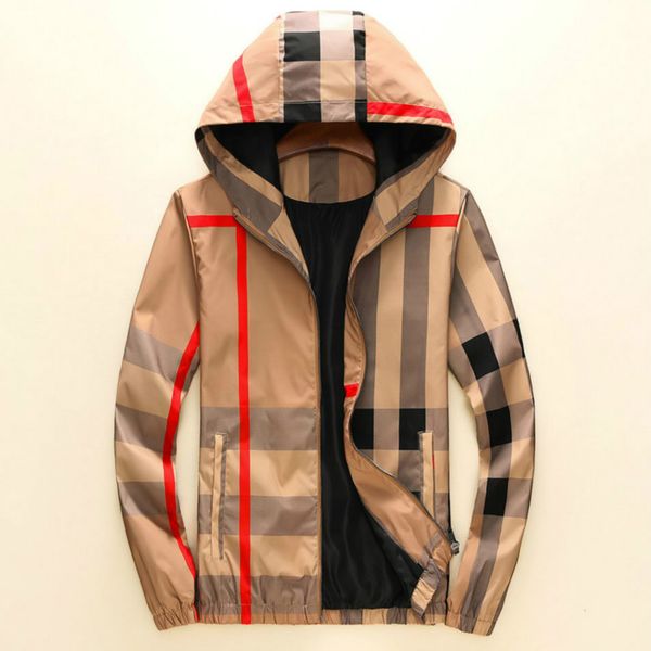 designer hooded jacekts for mens 2019 autumn luxury casual plaid printing slim long sleeve coat mens designer jackets coat for wholesale, Black;brown
designer hooded jacekts for mens 2019 autumn luxury casual plaid printing slim long sleeve coat mens designer jackets coat for wholesale, Black;brown