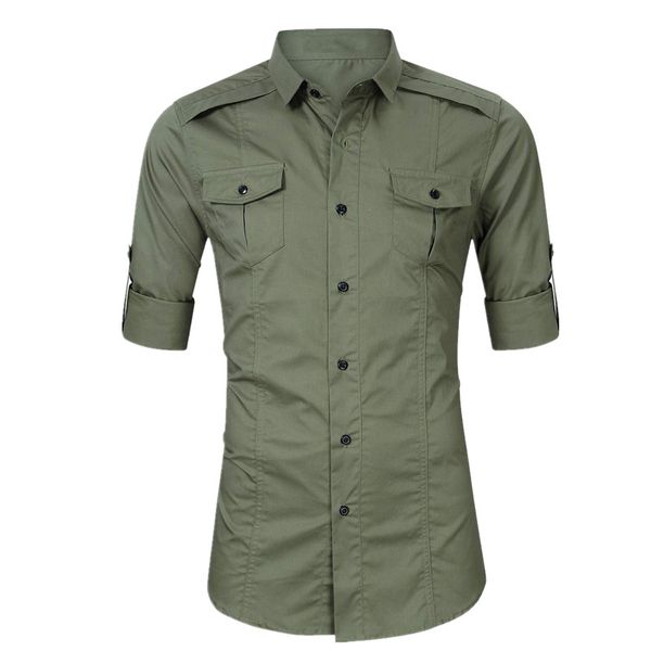 lapel tactical shirt big size mens cotton shirts male outdoor trekking fishing training long sleeve army shirt, Gray;blue
lapel tactical shirt big size mens cotton shirts male outdoor trekking fishing training long sleeve army shirt, Gray;blue