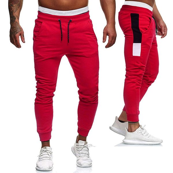 men pants hip hop joggers pants new male trousers patchwork sweatpants bodybuilding pocket flexible waist long trousers, Black
men pants hip hop joggers pants new male trousers patchwork sweatpants bodybuilding pocket flexible waist long trousers, Black