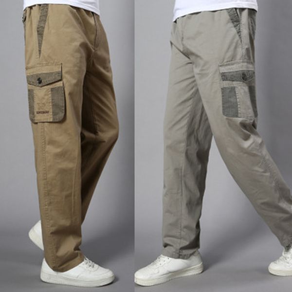 plus size big men cargo pants casual men elastic waist multi pocket overall cotton pants male long baggy large trouser 5xl, Black
plus size big men cargo pants casual men elastic waist multi pocket overall cotton pants male long baggy large trouser 5xl, Black