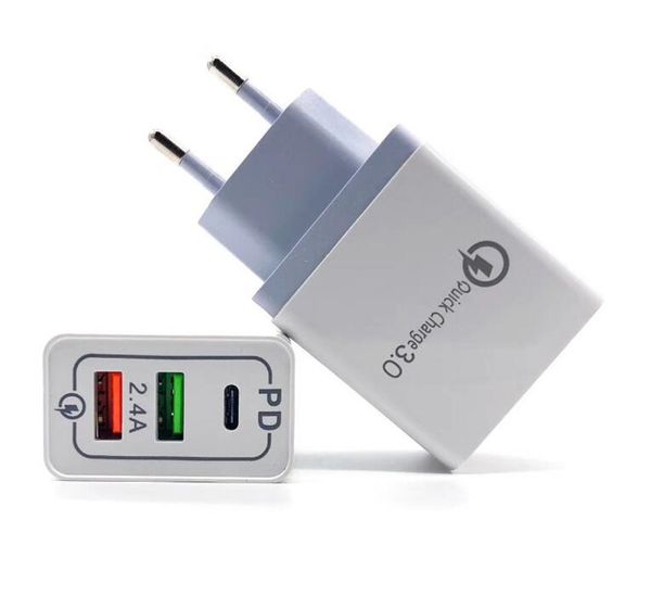 pd + qc 3,0 зарядное устройство адаптер fast зарядный сша / ес plug для мобильных сотовых телефонов dhl пересылка
pd + qc 3,0 зарядное устройство адаптер fast зарядный сша / ес plug для мобильных сотовых телефонов dhl пересылка