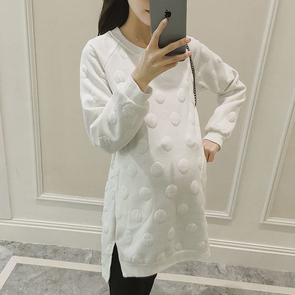 white maternity dress autumn winter pregnancy clothes for pregnant women 3d wave point maternity clothing plus maternity dresses y190522
white maternity dress autumn winter pregnancy clothes for pregnant women 3d wave point maternity clothing plus maternity dresses y190522
