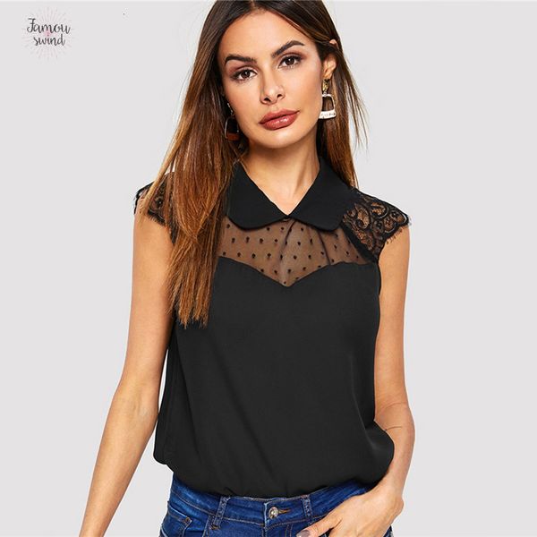 блуза элегантный контраст сетки top женщины 2019 summer casual рукавов топы воротник дамы sheer кружева cap рукавом лоскутная кукла, White
блуза элегантный контраст сетки top женщины 2019 summer casual рукавов топы воротник дамы sheer кружева cap рукавом лоскутная кукла, White