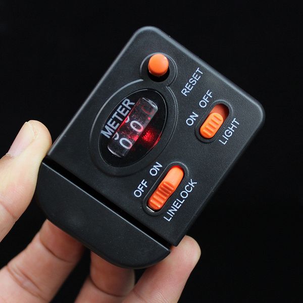 high accuracy digital display fishing line counter reel strong abs plastic fishing line depth finder counter meter gauges
high accuracy digital display fishing line counter reel strong abs plastic fishing line depth finder counter meter gauges