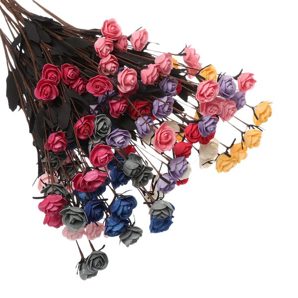 15 heads artificial simulation rose flower 9 colors realistic fake silk blue rose flowers bouquet home weeding party decoration
15 heads artificial simulation rose flower 9 colors realistic fake silk blue rose flowers bouquet home weeding party decoration