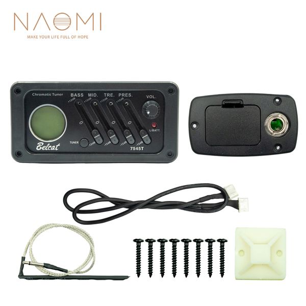 naomi guitar pickup 7545t 4 band guitar предусилитель pickup tuner эквалайзер для классической акустической гитары высокое качество новый
naomi guitar pickup 7545t 4 band guitar предусилитель pickup tuner эквалайзер для классической акустической гитары высокое качество новый