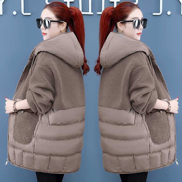 women down cotton-padded jacket parkas winter jackets women's warm down cotton jacket coat fashion hooded long cotton coat, Black
women down cotton-padded jacket parkas winter jackets women's warm down cotton jacket coat fashion hooded long cotton coat, Black