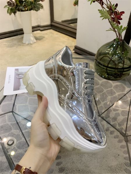 2019 paris designer new luxury casual fashion dad shoes breathable heighten sneaker women's shoes 35 yards to 40 yards silver, Black
2019 paris designer new luxury casual fashion dad shoes breathable heighten sneaker women's shoes 35 yards to 40 yards silver, Black