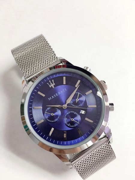2019 Maserati men luxury stainless steel watch men quartz movement watch men's mesh watchband wristwatch mens motorsports wristwatch montres
2019 Maserati men luxury stainless steel watch men quartz movement watch men's mesh watchband wristwatch mens motorsports wristwatch montres