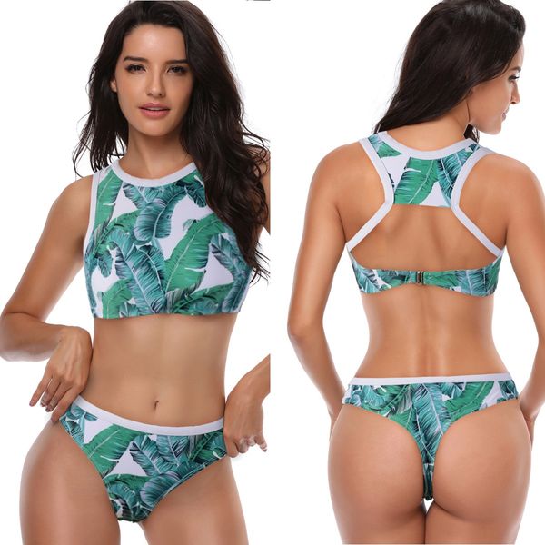 split swimsuits two pieces 2019 new leaves print bikinis set swimwear women bathing suit beachsuit
split swimsuits two pieces 2019 new leaves print bikinis set swimwear women bathing suit beachsuit
