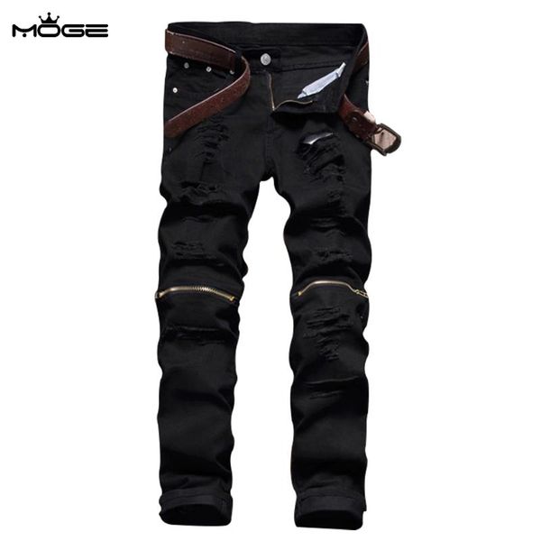 moge men cotton zipper black jean fashion slim motorcycle pants mens distressed jeans pantalon homme jeans de marque, Blue
moge men cotton zipper black jean fashion slim motorcycle pants mens distressed jeans pantalon homme jeans de marque, Blue