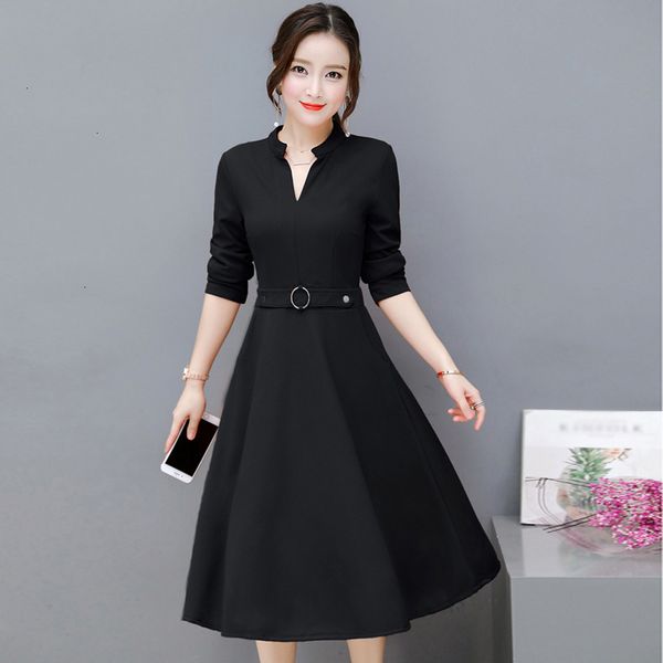 womens designer dress women designer dresses elegant party dress new offic work black red green long sleeve v neck slim ladies dresses, Black;gray
womens designer dress women designer dresses elegant party dress new offic work black red green long sleeve v neck slim ladies dresses, Black;gray
