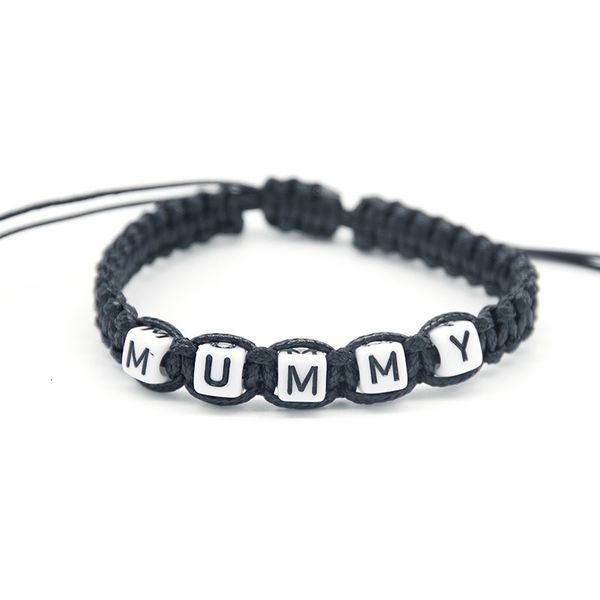 1pcs cute black cord with white beaded mummy charm bracelets adjust size for baby shower new mum infinity jewelry gifts, Golden;silver
1pcs cute black cord with white beaded mummy charm bracelets adjust size for baby shower new mum infinity jewelry gifts, Golden;silver