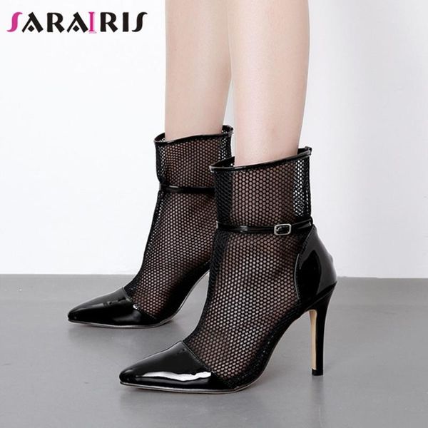 sarairis brand new ladies party sandals thin high heels sandals women fashion ankle strap pointed toe summer shoes woman, Black
sarairis brand new ladies party sandals thin high heels sandals women fashion ankle strap pointed toe summer shoes woman, Black