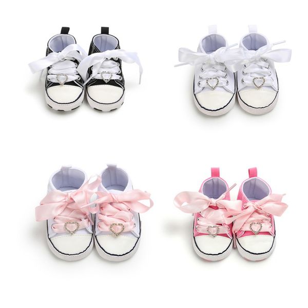baby girls boys breathable satin lace-up anti-slip shoes sneakers soft canvas classic sports sneakers, Black
baby girls boys breathable satin lace-up anti-slip shoes sneakers soft canvas classic sports sneakers, Black