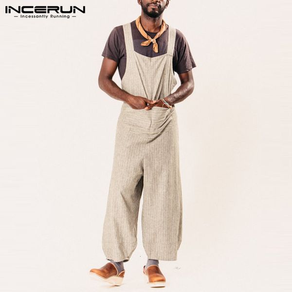 brand plain fashion men jumpsuit rompers stripe wide leg pants baggy dungarees overalls pants hombre overalls casual jumpsuits v191111, Black
brand plain fashion men jumpsuit rompers stripe wide leg pants baggy dungarees overalls pants hombre overalls casual jumpsuits v191111, Black