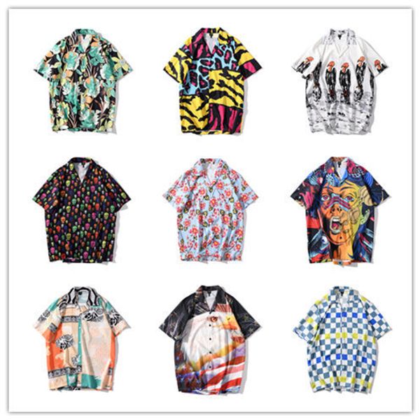 mens designer european size large size 3d hawaiian short sleeve shirt printed couple loose size shirt, White;black
mens designer european size large size 3d hawaiian short sleeve shirt printed couple loose size shirt, White;black