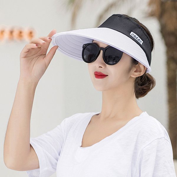 women golf cap sun hats packable sun visor hat with big heads gravity falls hat uv golf protection female cap, Black;white
women golf cap sun hats packable sun visor hat with big heads gravity falls hat uv golf protection female cap, Black;white