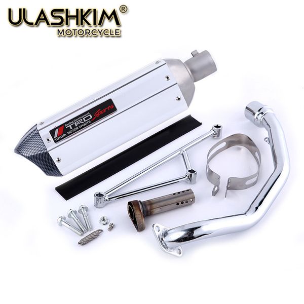 motorcycle scooter exhaust muffler full system with db killer slip on for scooter for israel joy raid 125
motorcycle scooter exhaust muffler full system with db killer slip on for scooter for israel joy raid 125