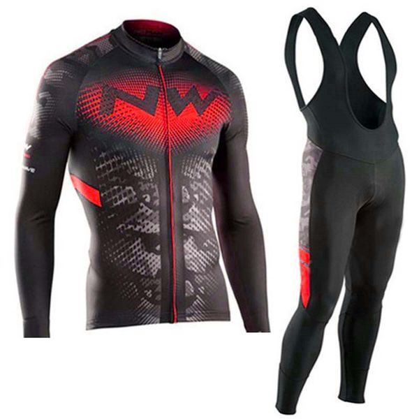nw 2019 spring autumn long sleeve mountain bike cycling jersey set quick dry cycling clothing maillot ropa ciclismo hombre c25, Black;red
nw 2019 spring autumn long sleeve mountain bike cycling jersey set quick dry cycling clothing maillot ropa ciclismo hombre c25, Black;red