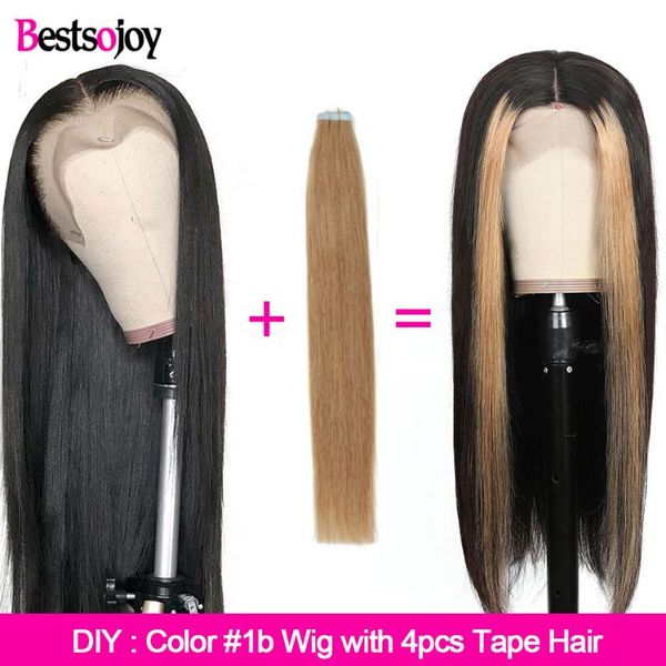 ojoy diy lace front human hair wig with highlight colored brazilian human hair straight wig pre plucked remy wigs for women, Black;brown
ojoy diy lace front human hair wig with highlight colored brazilian human hair straight wig pre plucked remy wigs for women, Black;brown