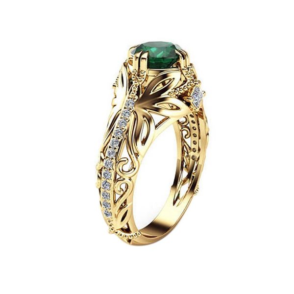 gorgeous engagement ring green zircon flower hollow wedding ring ladies ladies jewelry, Slivery;golden
gorgeous engagement ring green zircon flower hollow wedding ring ladies ladies jewelry, Slivery;golden
