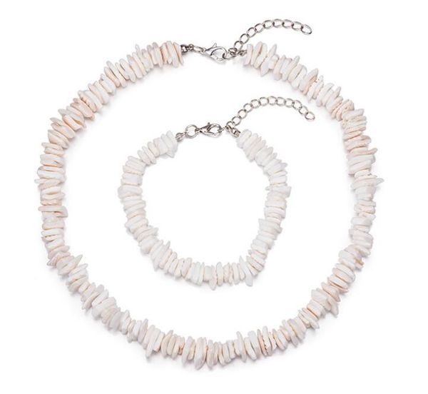 bohemian hawaii puka white clam chips shell necklace irregular chips seashell choker necklace summer beach statement jewelry gb1106, Silver 
bohemian hawaii puka white clam chips shell necklace irregular chips seashell choker necklace summer beach statement jewelry gb1106, Silver