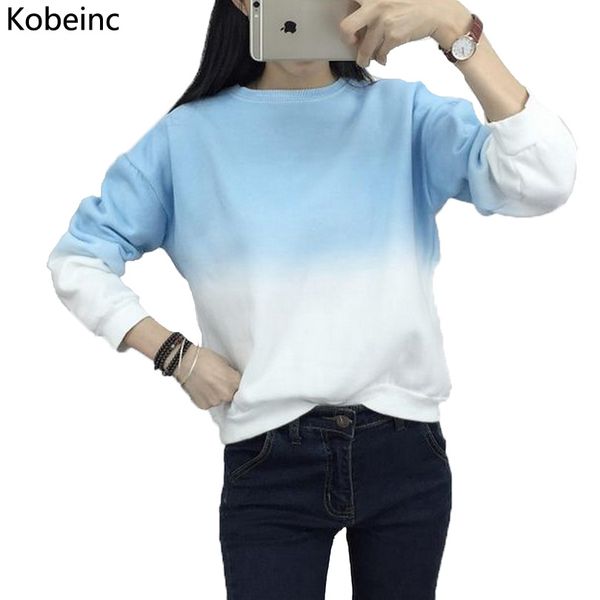 fashion long sleeve sweatshirts slim autumn moletom round neck gradual change printing sudadera m -xxl loose women sweatshirt, Black
fashion long sleeve sweatshirts slim autumn moletom round neck gradual change printing sudadera m -xxl loose women sweatshirt, Black