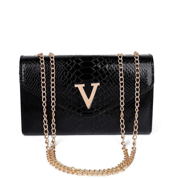 2019 new chains bag elegant alligator patent leather women handbag women's shoulder bags v lock design lady tote handbag
2019 new chains bag elegant alligator patent leather women handbag women's shoulder bags v lock design lady tote handbag