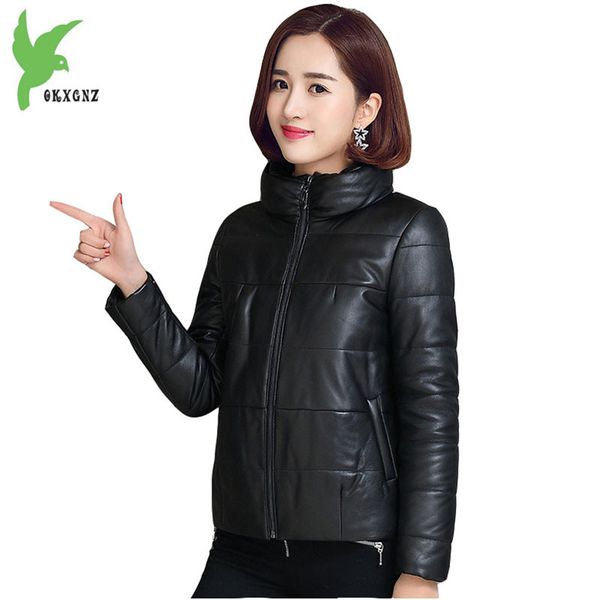winter jackets women genuine leather down jacket short parkas stand collar plus size female thicken sheepskin coat down jackets, Black
winter jackets women genuine leather down jacket short parkas stand collar plus size female thicken sheepskin coat down jackets, Black