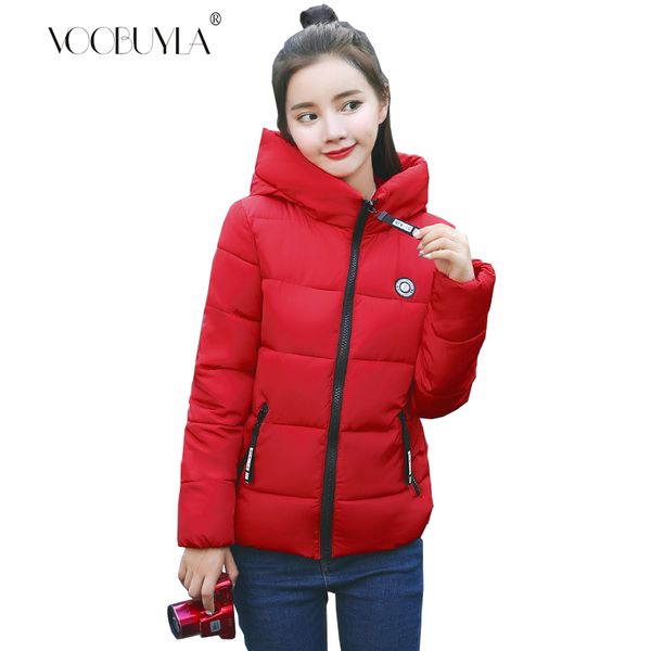 voobuyla women short parkas plus size 5xl coat jacket hooded thick warm outerwear winter female slim cotton padded basic, Black
voobuyla women short parkas plus size 5xl coat jacket hooded thick warm outerwear winter female slim cotton padded basic, Black