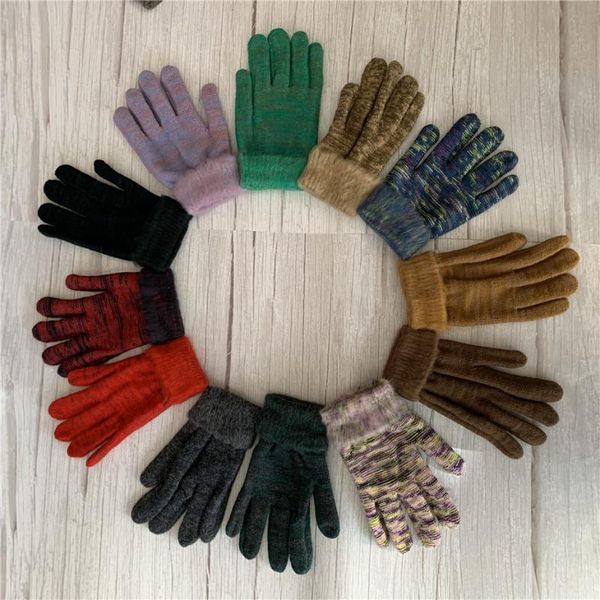 child warm winter knitted full finger gloves kids mittens girl female solid boys woolen gloves wrist warmer, Blue;gray
child warm winter knitted full finger gloves kids mittens girl female solid boys woolen gloves wrist warmer, Blue;gray