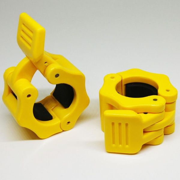 1 pair plastic 1"(25mm) barbell collars spinlock clamps dumbbell lock screw type bar smooth type barbell gym fitnes yellow
1 pair plastic 1"(25mm) barbell collars spinlock clamps dumbbell lock screw type bar smooth type barbell gym fitnes yellow