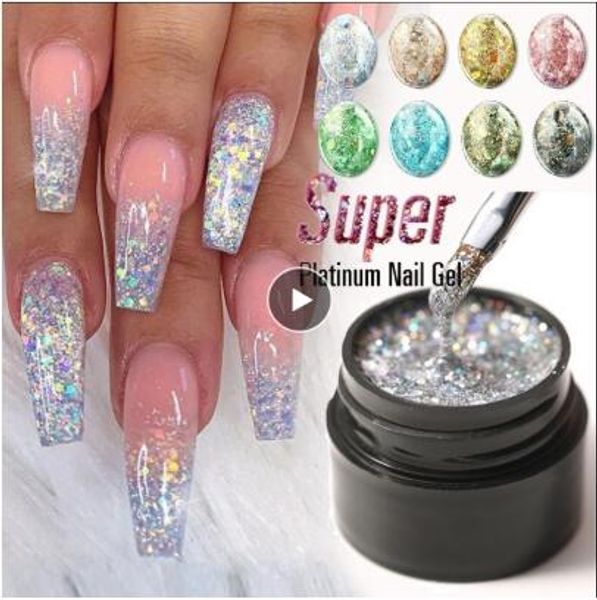modelones platinum glitter led gel soak off nail gel lacquer shiny sequins decorations uv gel varnish painting flowers uv polish, Red;pink
modelones platinum glitter led gel soak off nail gel lacquer shiny sequins decorations uv gel varnish painting flowers uv polish, Red;pink