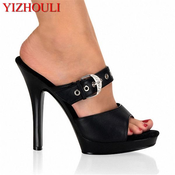 5 inch high heels slippers plump crystal shoes pole dancing shoes platform women's dance n-020
5 inch high heels slippers plump crystal shoes pole dancing shoes platform women's dance n-020