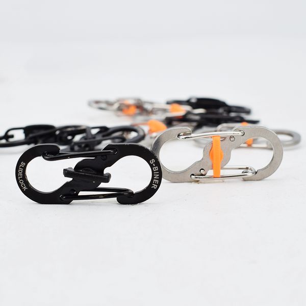 5/10pcs s type carabiner with lock stainless steel mini keychain hook anti-theft outdoor camping backpack buckle edc tool
5/10pcs s type carabiner with lock stainless steel mini keychain hook anti-theft outdoor camping backpack buckle edc tool