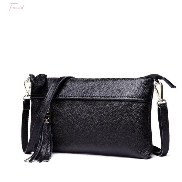 2020 new 100% genuine leather handbags casual flap shoulder brand designer messenger bags female party tassel clutch bag
2020 new 100% genuine leather handbags casual flap shoulder brand designer messenger bags female party tassel clutch bag